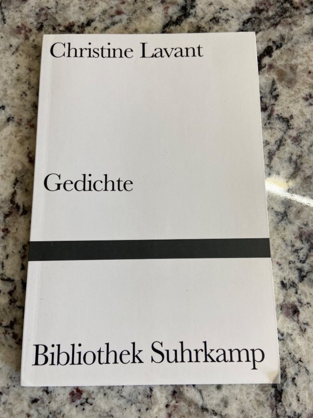 Christine Lavant Gedichte Suhrkamp 2016 German Poetry Book PB EUC
